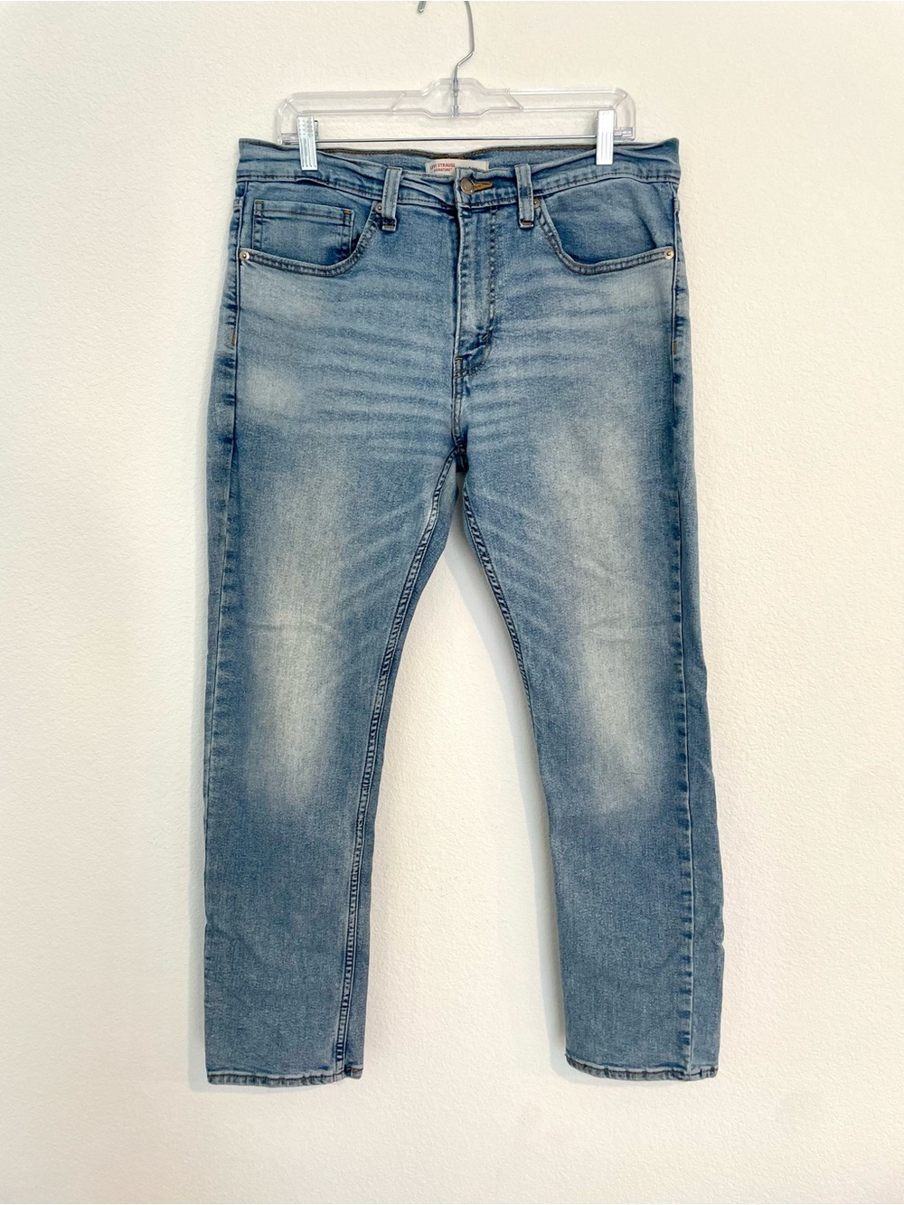 Levi's Signature Light Blue Men's 34x30 Slim Straight Jeans